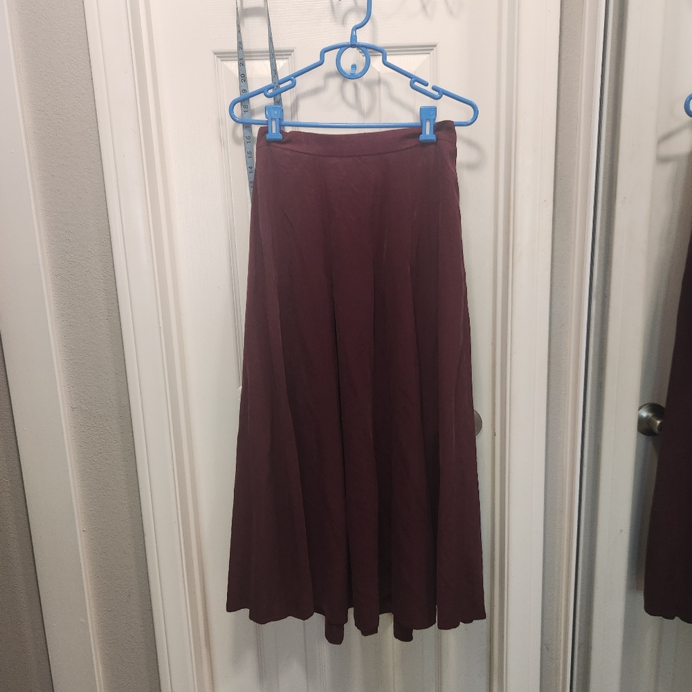 Longhorn vintage rayon blend skirt size s
